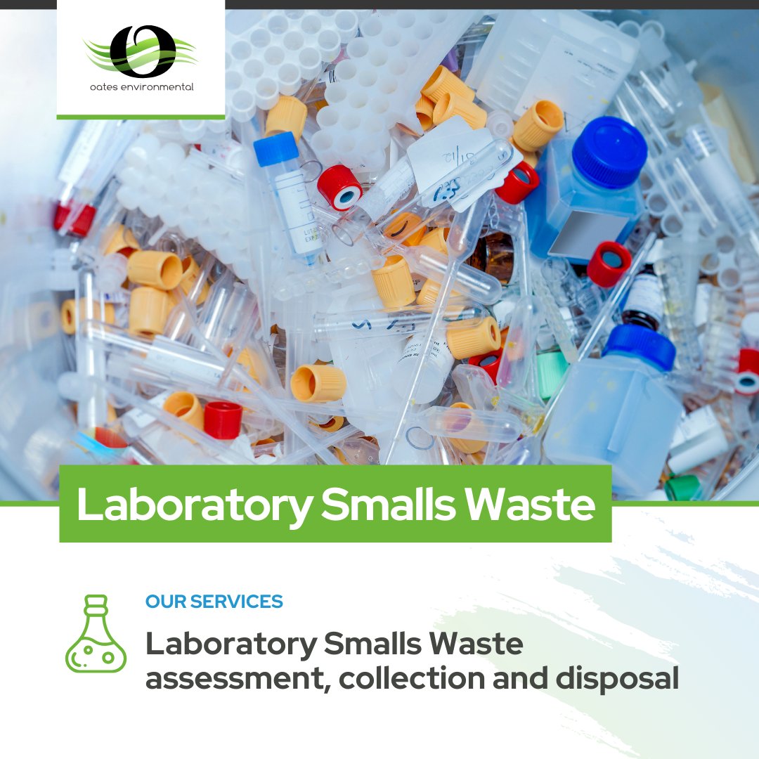 Our in-house team of chemists are able to attend your site to undertake  work on your behalf to ensure all wastes are segregated and packaged correctly, transported safely and compliantly.

loom.ly/bokfVg8

#leeds #wastemanagement #waste #hazardouswaste #labsmalls