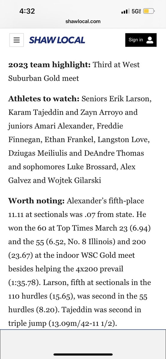 Hinsdale South Track & Field (@hsboystf) on Twitter photo 