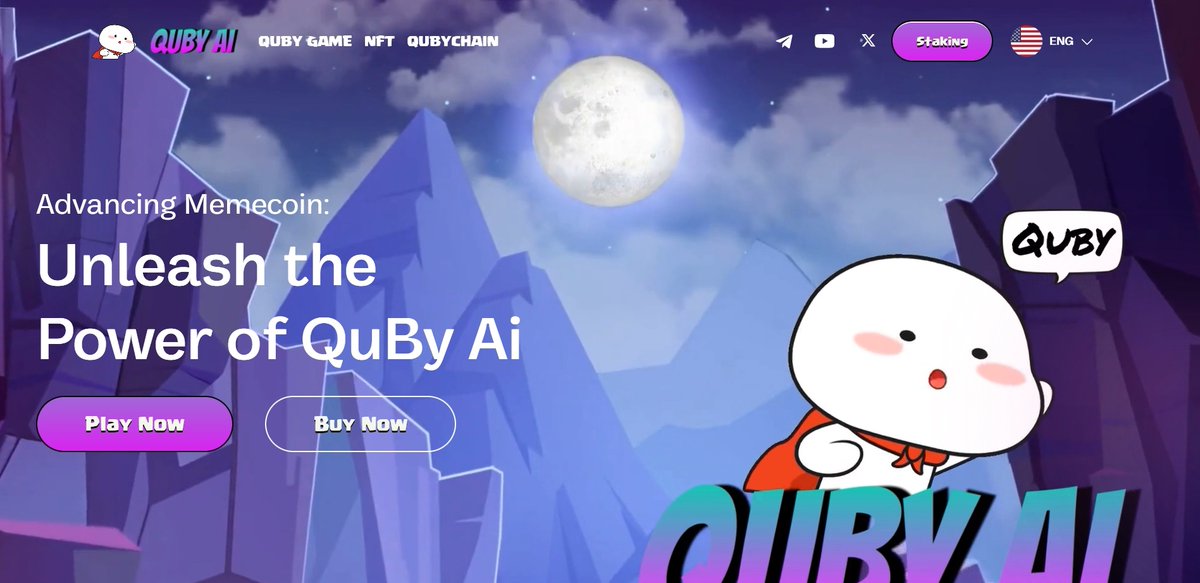 From all of us here at #Pinksale, we'd like to extend a warm welcome to the QUBY AI team. 👌Pinksale continues to dominate the #DeFi #Launchpad industry because we listen to what you, our community wants. 🚀 Check them out below: pinksale.finance/solana/launchp… #SOL #BNB #BTC