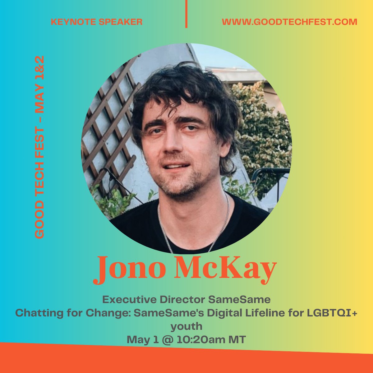 Our Exec Director, @jonthemac, is speaking at @GoodTechFest next week. Get virtual tickets and use GOODTECH2024 for 50% off tickets