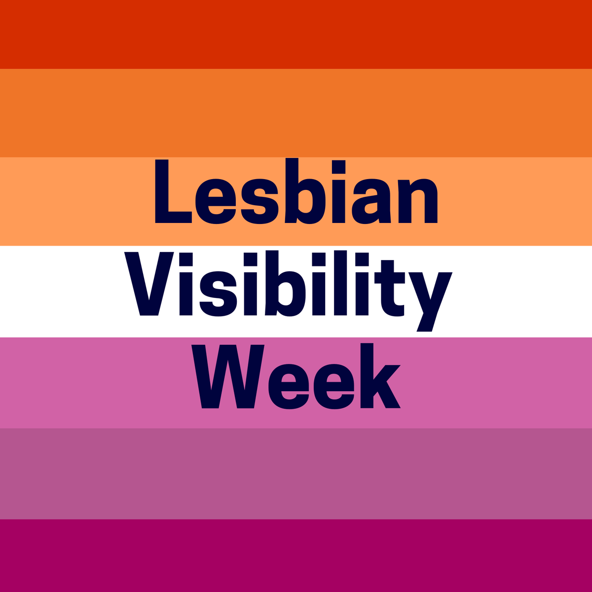 Lesbian Visibility Week - Spotlight on Lesbian women who have changed (or are changing) the world: The LGBT+ Staff Community and Women’s Staff Network are shining a light on Lesbian women who have changed or are changing the world. Read more here 👉 orlo.uk/1feqH