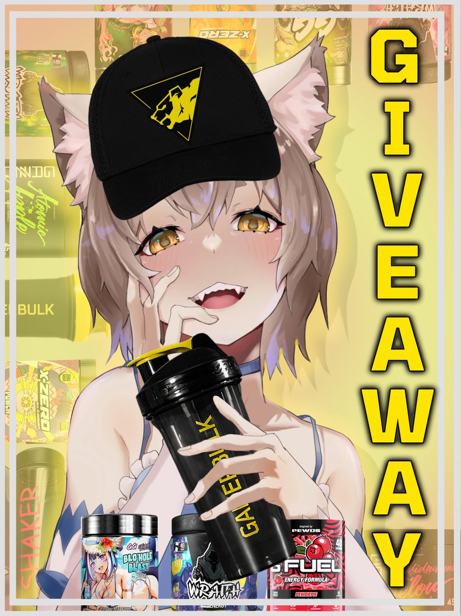 GAMERBULK APRIL GIVEAWAY!!!!!~~

UWU (sorry)

End of month is here, money is whack, but you know what isnt whack? A GIVEAWAY! FOR FREE!

Join the giveaway for your chance to win 2 tubs and a shaker. Choose between Gamer Supps, Wraith, X-Zero and GAZZD tubs if you win.

All you