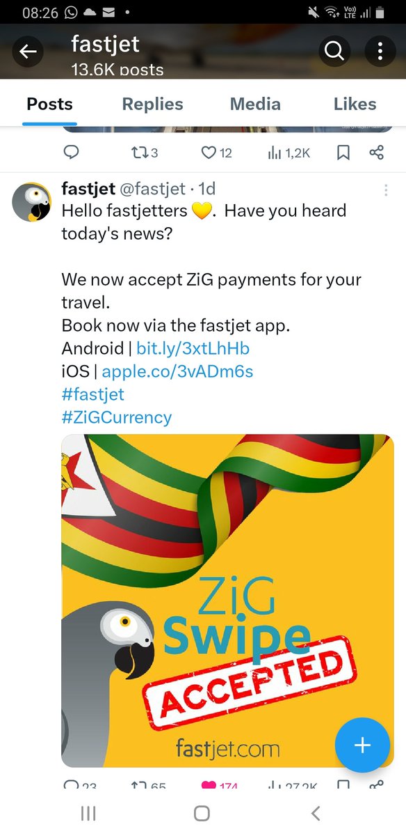 @FlyAirZimbabwe This is what fastjet has done 👇