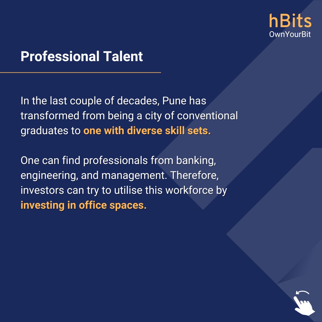 Thinking of investing in Pune's real estate? Here's what you need to know! To know more, visit our website: hbits.co #hBits #ownyourbit #NewOpportunity #puneinsights