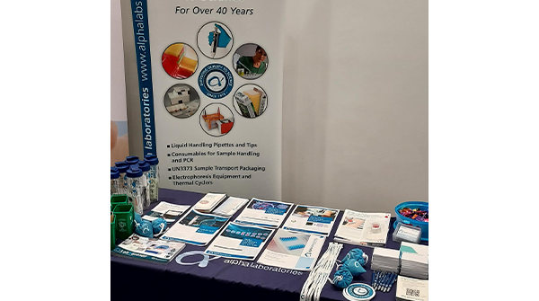 alphalabs's tweet image. We're at the @PlateletServic2 Platelet Society Meeting this week!
Come and speak to James who will be more than happy to discuss disciplines such as #biochemistry, metabolic studies, #neurobiology, #nucleicacid research, #proteomics, tissue culture, #microbiology and much more.