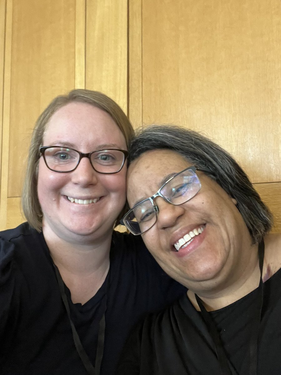 Lois and Tasha from @MamasEmbrace24 are in Parliament today supporting @fivexmore in the Black Maternal Health APPG #BMHAW24