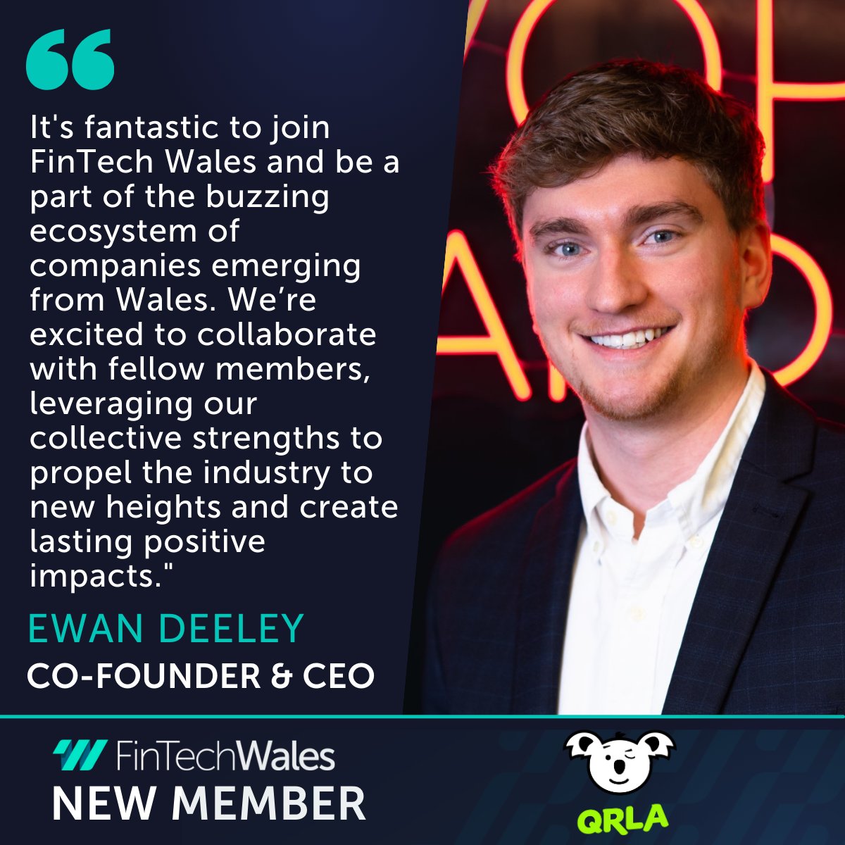 Welcome to FinTech Wales membership QLRA!🏴󠁧󠁢󠁷󠁬󠁳󠁿 With QR code scams on the rise, their proactive approach is timely. Their innovative app not only tackles fraud but also enhances user experience. Partnering with QRLA ensures businesses' QR codes are secure, maintaining customer trust.