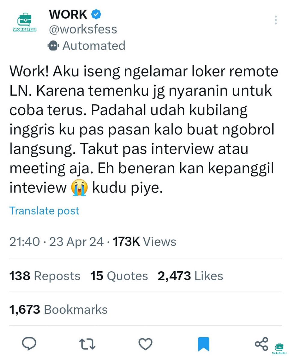 worksfess's tweet image. Work! Aku jawab ya yang nanya dpt dari mana. Kalau aku biasanya dari indeed, jobstreet, linkedin. Tinggal tulis aja keywordnya posisi kalian terus tambahin remote. Kebetulan aku Graphic Designer/Illustrator. Kalo difokusin nyari yg wfh/remote pasti bakal keluar sesuai  (cont..)