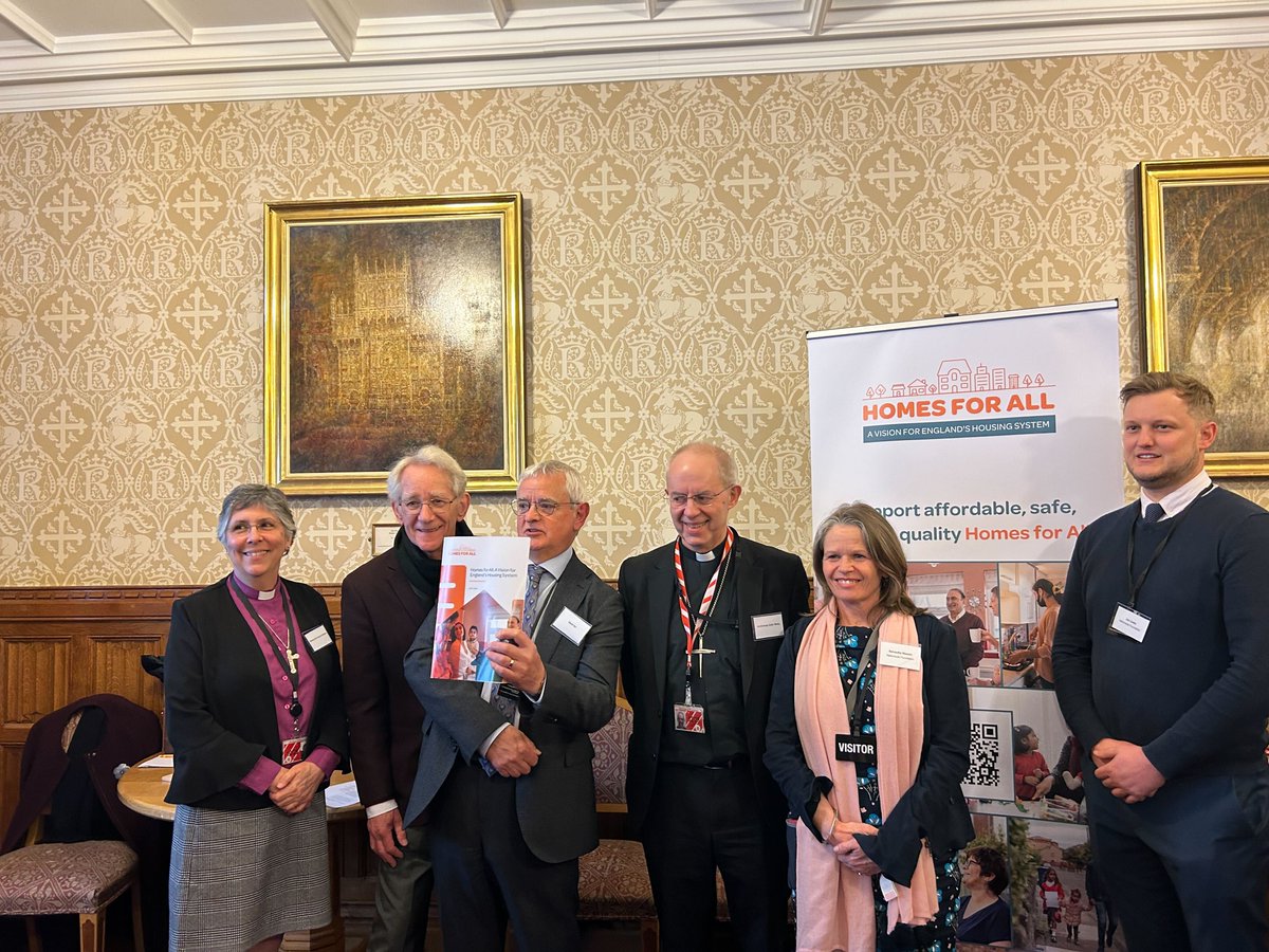 Great to be supporting the launch of @HomesForAllEng. A new coalition formed of the @churchofengland and @NationwideFdtn that will bring to life the vision to transform England's Homes. 

#HomesForAll #InfluencingWithPrinciple