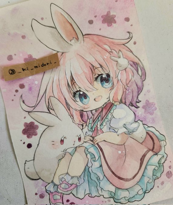 「dress rabbit girl」 illustration images(Latest)