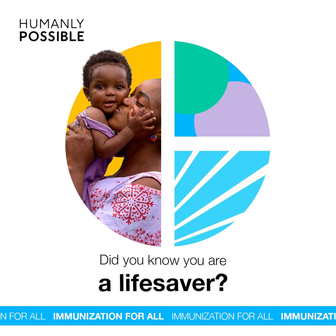 🌍 Celebrating #ImmunizationWeek! We join hands with the @WHOAFRO and @UNICEFAfrica to strengthen immunization across Africa. Let’s raise awareness about the importance of Immunization. Together we can build vaccinated communities for healthier lives. #HumanlyPossible