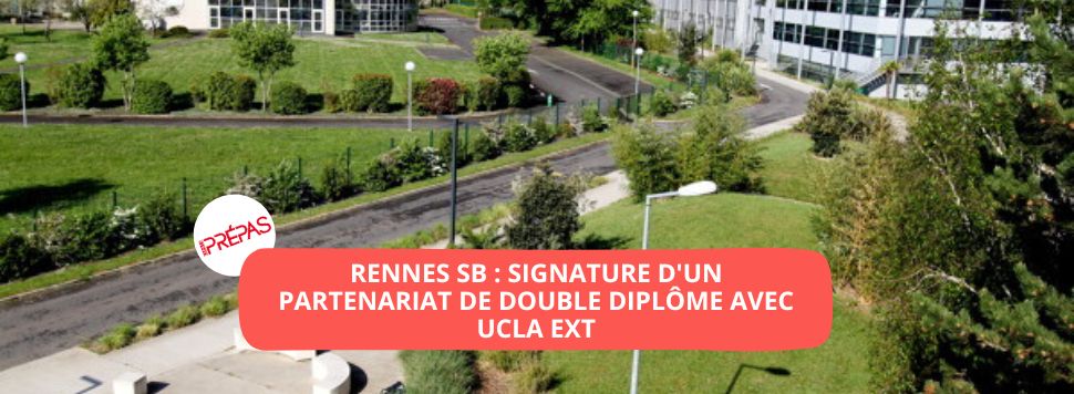 📚@RennesSB : signature d'un partenariat de double diplôme avec UCLA Ext. Plus d'infos ici 👉urlz.fr/qoBz