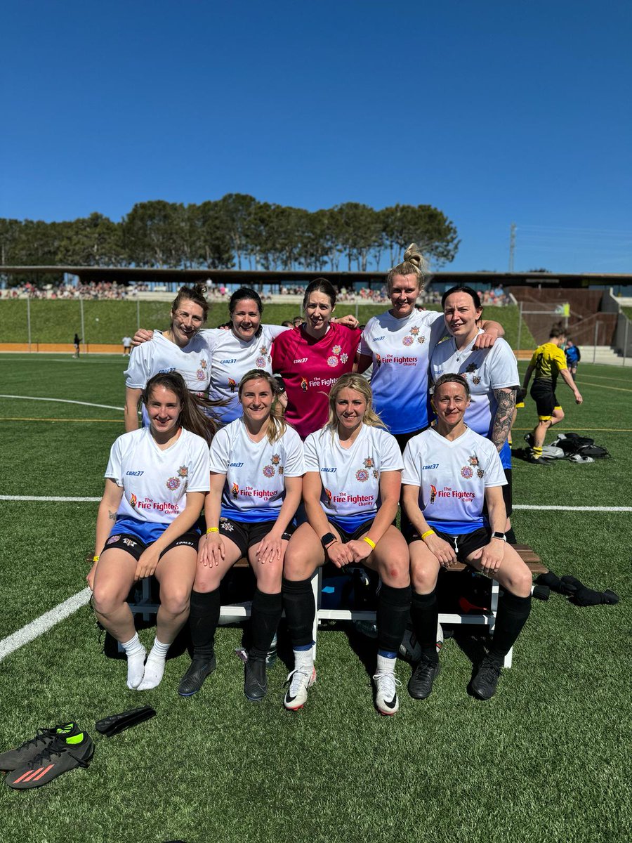 Northumberland Fire & Rescue Service (@nlandfrs) on Twitter photo DAY 3: Game 5 <a href="/NEFRSWomen/">NEFRS Women’s Football Team</a> 10-1 South Yorkshire Police, it's out of hands now... awaiting for other results.
<a href="/serveandprotect/">Serve & Protect</a> #squadgoals DAY 3: Game 5 <a href="/NEFRSWomen/">NEFRS Women’s Football Team</a> 10-1 South Yorkshire Police, it's out of hands now... awaiting for other results.
<a href="/serveandprotect/">Serve & Protect</a> #squadgoals