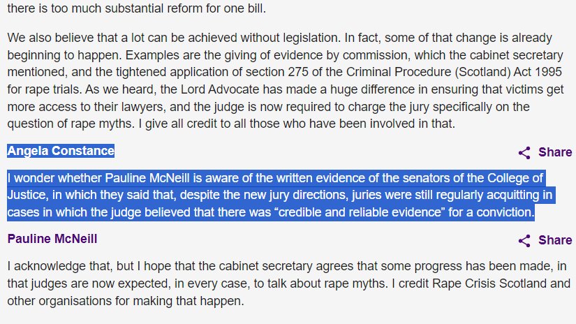 This doesn't make judges right and juries wrong. It means the prosecution hasn't convinced the jury. @RoddyQC @GlasgowAdvocate