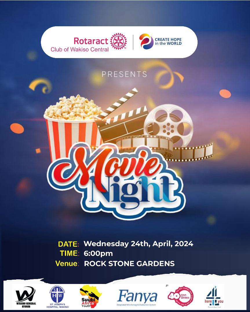 APRIL WRAP UP let's say Goodbye to April in style and the only way we can do it better is a movie night evening Come catch the vibe with Edutainment