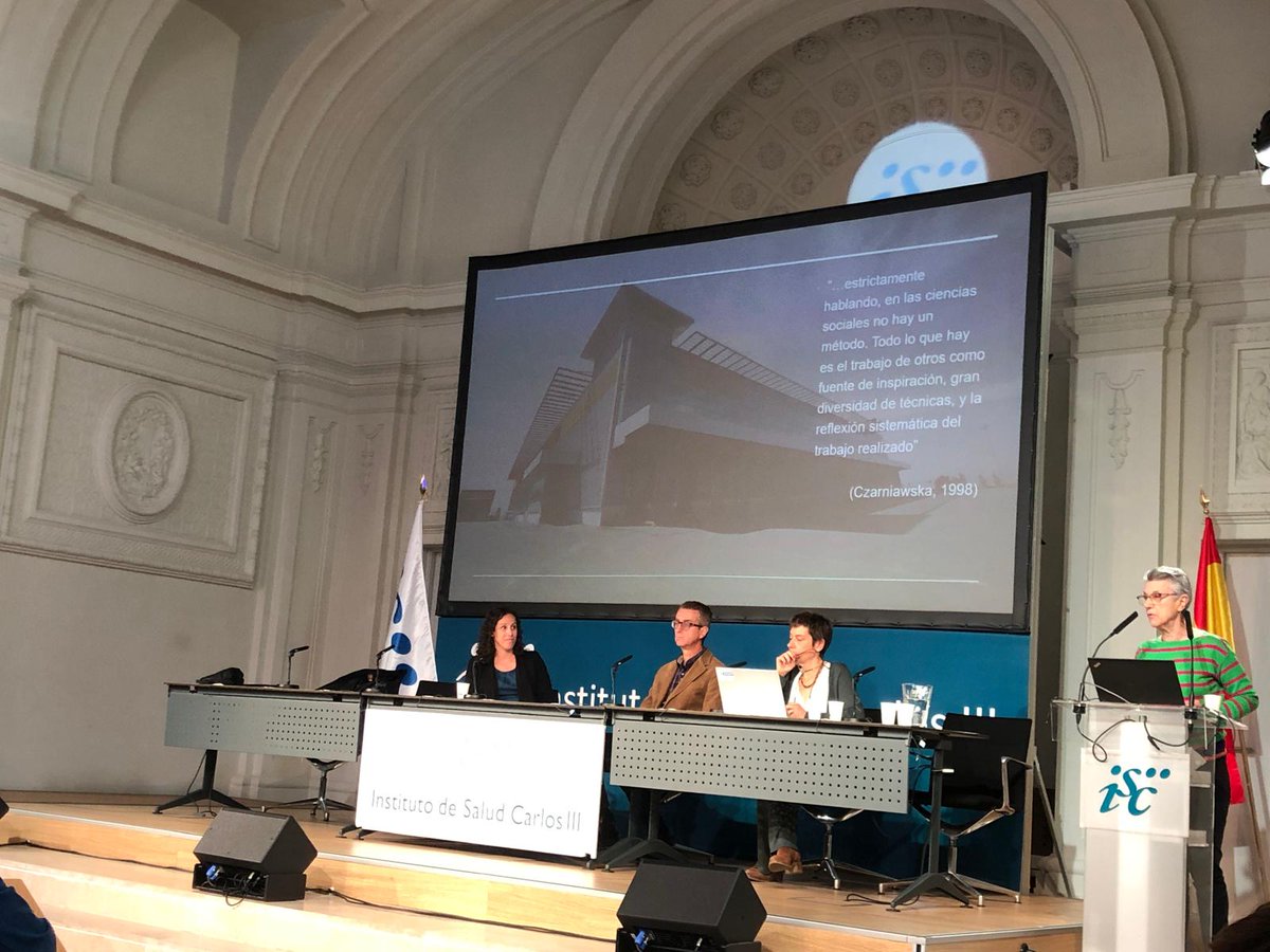 Investenisciii's tweet photo. 1⃣ Mesa con tres investigadores de excepción:

· R. Brito habla sobre el lenguaje estandarizado en investigación @ruymanbrito
· S. Monge da claves para investigar desde la causalidad
· Carmen de la Cuesta aborda la met. cualitativa a través de su intrahistorias.

#cuidamosmas75 https://t.co/TRB1Wqndpc