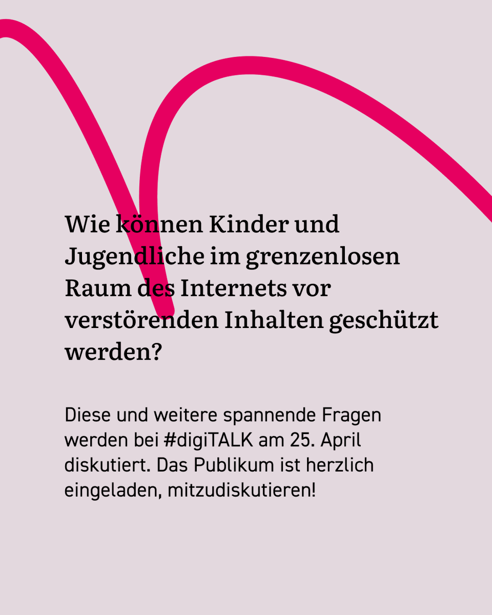 Trotz Nutzungsbeschränkungen gelingt es vielen Eltern nicht, ihre Kinder vor verstörenden Inhalten im Netz zu schützen. Wie kann eine Grundlage für eine zeitgemäße Medienerziehung geschaffen werden? Zur Veranstaltung: ka-news.de/dossier/digita… #digiTalks #WJ24
