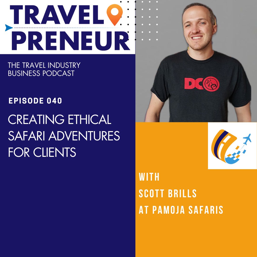 #ScottBrills, co-founder of #PamojaSafaris, takes us on a journey from prioritizing guest experience and safety to fostering community empowerment and wildlife conservation in Tanzania. 🌍

🎧Listen Now: travelpayments.com/?p=927

#TravelPreneur #TravelPayments #PaymentProcessing