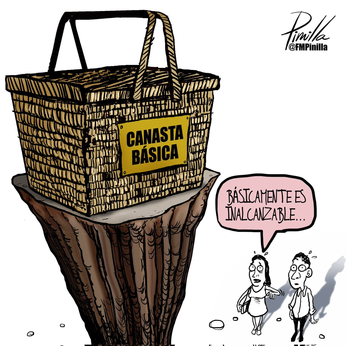 Canasta básica es Básicamente inalcanzable...
•
#caricatura para @elnacionalweb 
•
#caricatura #cartoon #Venezuela #venezuela🇻🇪 #venezolanos #politicalcartoon