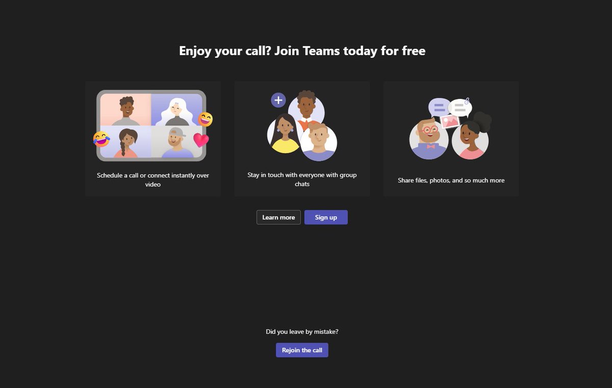 imbdb's tweet photo. @MicrosoftTeams Shouldn't it be "Enjoyed your call?" instead of  "Enjoy your call?" https://t.co/YouJiIeeHY