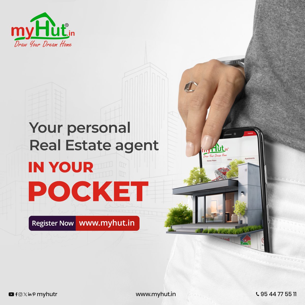 myHutR's tweet photo. Your personal real estate agent. In your pocket.
Register now - https://t.co/8nDGZi8IKn

#myhut #realestate #villas #luxuryhome #sellingportal https://t.co/sROJ42I9J6