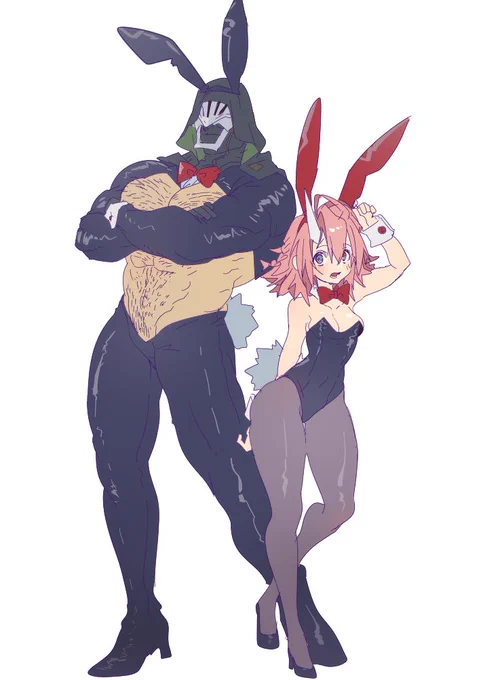 バニーの波動を感じたので急に描いた 