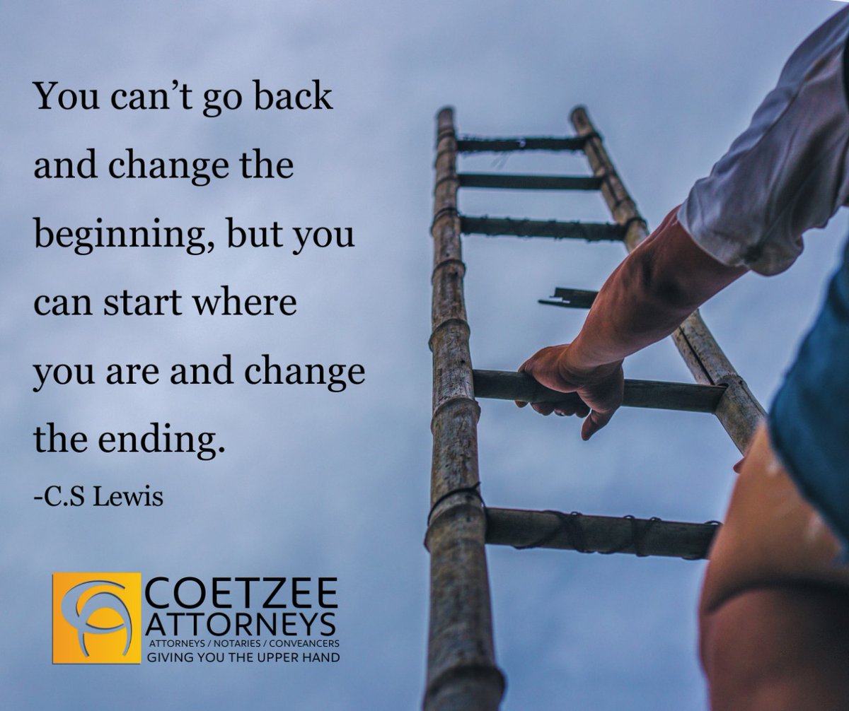 You can't go back and change the beginning, but you can start where you are and change the ending. #change #attorneys #conveyancing #conveyancers #transfers #transferringattorneys #realty #realtorlife #ppra #sellinghomes #propertyexperts #propertypractitioner #agent