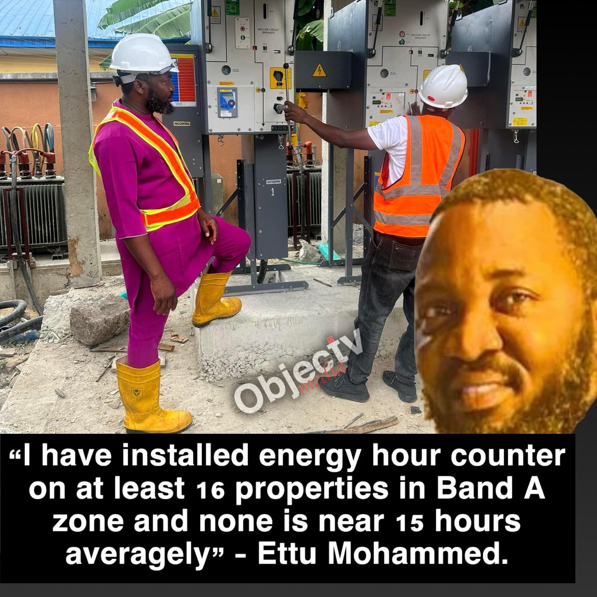 As a veteran in the HV and LV network. I can authoritatively confirm there will be a lot of issues with their nonsense band A mantra pushed by the Discos and Nerc. I have installed energy hour counter on at least 16 properties in Band A zone and none is near 15 hours averagely.