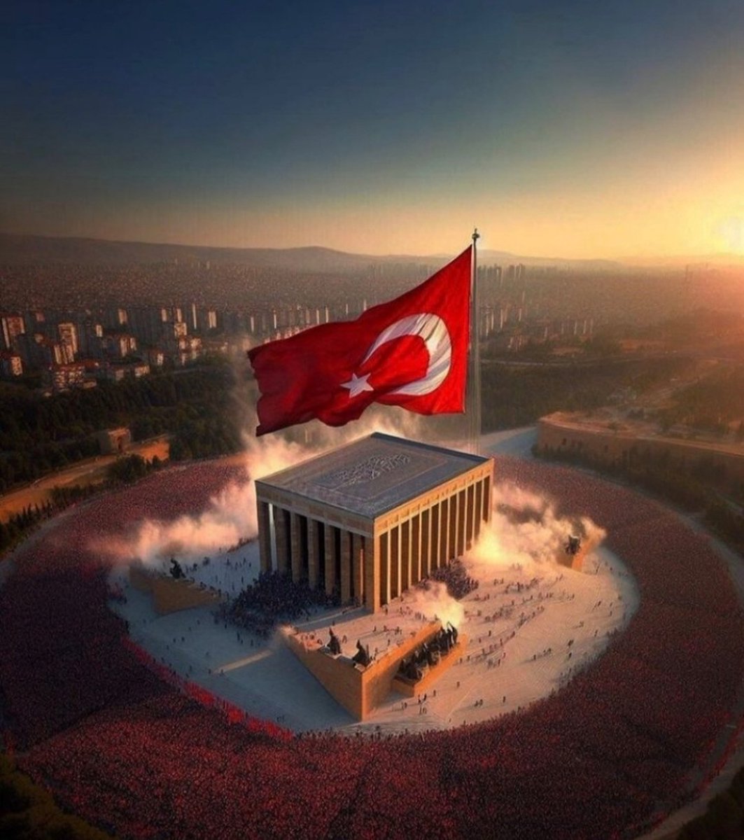 Anıtkabir.. Türk Milleti'nin yüreği burada atıyor. 
Yaktığın ışık sonsuza kadar parıldayacak, hiç sönmeyecek #ATAM 🇹🇷