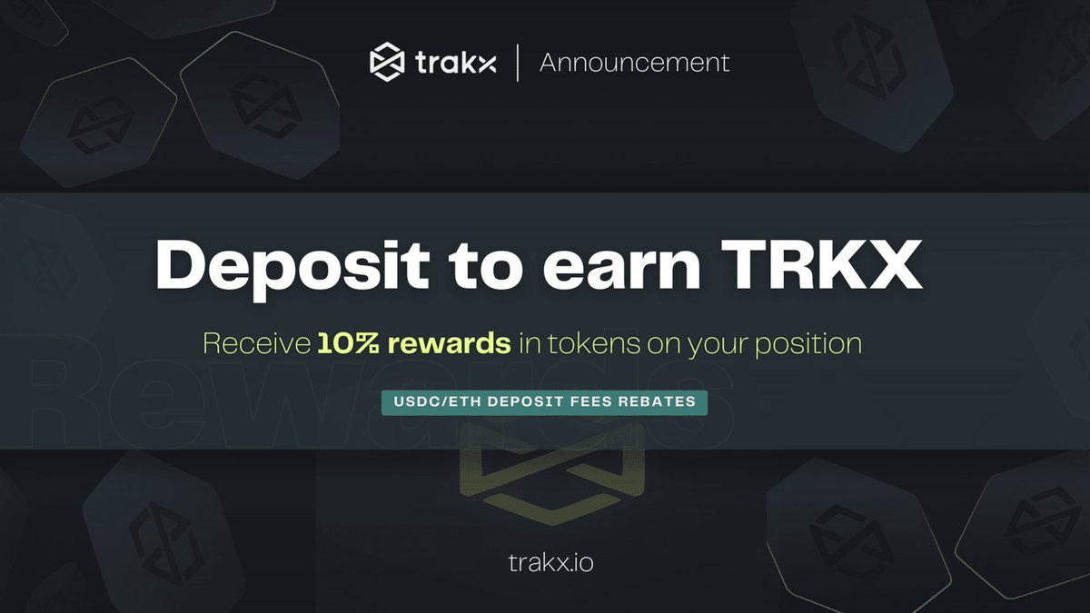 official_trakx's tweet photo. #Trakx exclusive rewarding program live now! 📢
We are pleased to unveil our new promotion program, designed to reward your loyalty!

📆 From April 22 to June 30, 2024.
✅ Deposit on the platform and get rewards in TRKX tokens!

Read all the details 👇
https://t.co/m9odCzOUWt https://t.co/jPfphMRvnm