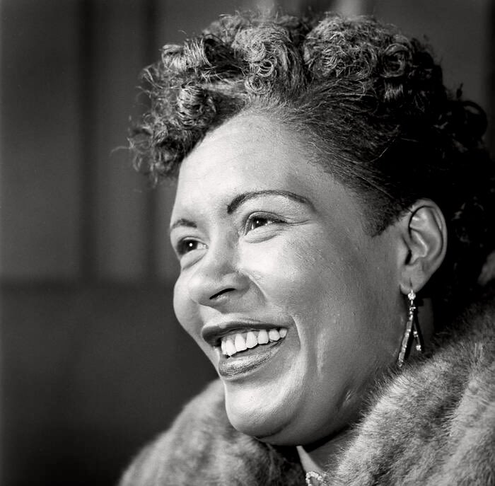 Billie Holiday in Stockholm in 1954