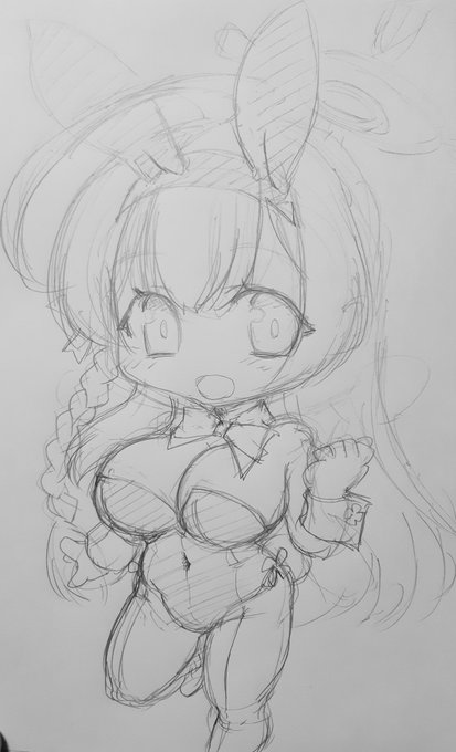 誰を描いたつもりかナイショ! 