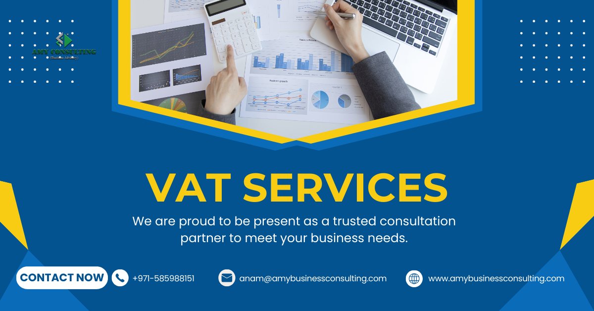 Amy Consulting - Your Trusted VAT Partner! Get Started Today!

#Amy #consulting #TodayChallenge #thursday #likeme #followformore #ShareThis