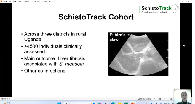 elimin8schisto's tweet photo. Dr Lauren Wilburn, Big Data Institute @Oxford_NDPH shares their work on designing effective community feedback loops to improve study designs through the case of @SchistoTrack 
#ISNTDFestival #BeatNTDs https://t.co/QguYTeQoJf