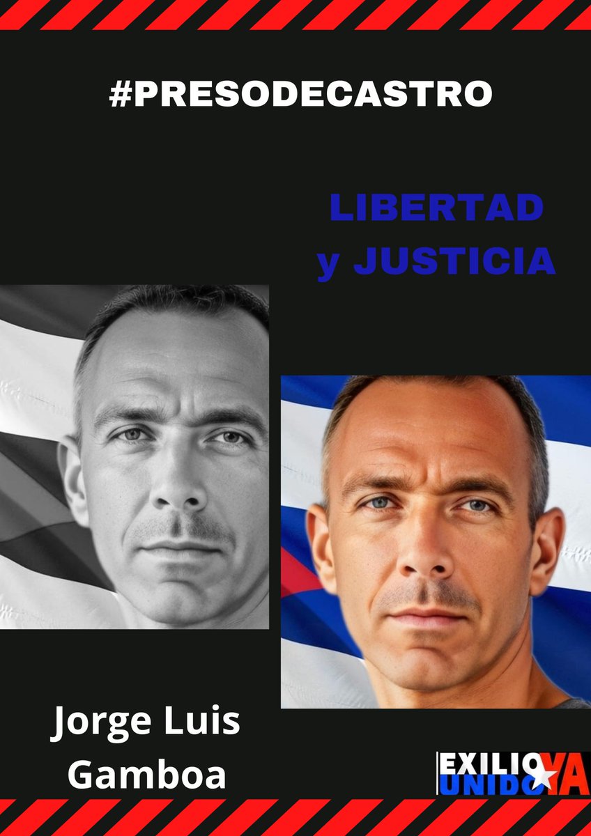 #DePieFrenteAlTerror
#SecuestradoPorCastro
#VisibilizarEsProteger
#RespetoYHonra
#ProhibidoOlvidar
#LibertadParaLosPresosPoliticos