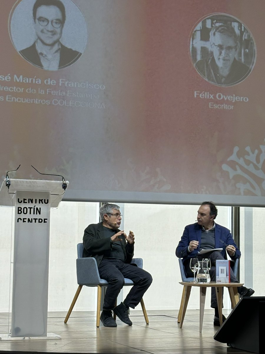 Empieza el III Congreso Internacional Tiempo de Arte, luego del saludo institucional <a href="/centrobotin/">Centro Botín</a> <a href="/tiempo_arte/">Tiempo de Arte</a> y alcaldesa de #Santander <a href="/gemaigual/">Gema Igual Ortiz</a> recibimos a los ponentes invitados. Félix Ovejero reflexiona sobre “El compromiso del Creador, la ética de la estética”