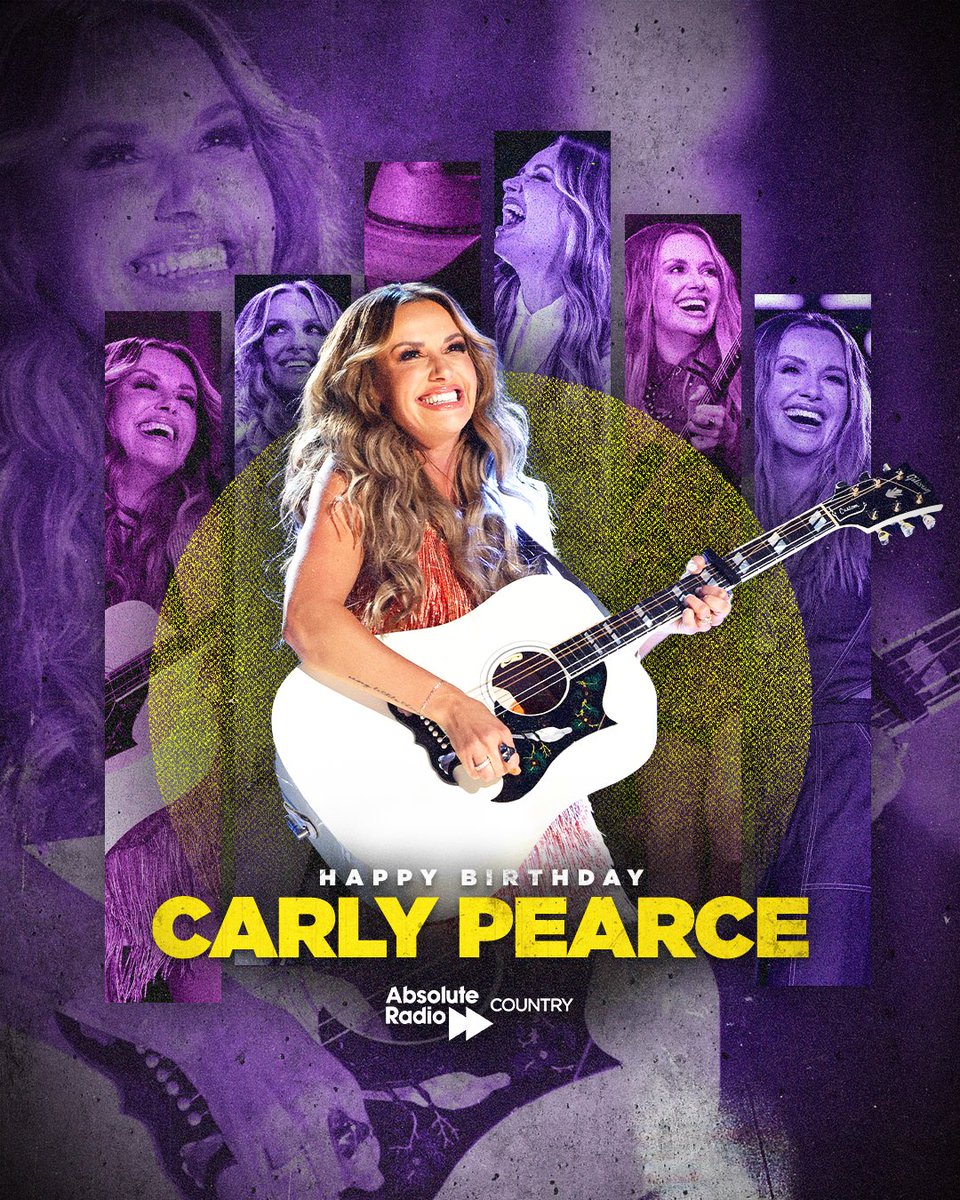 Happy Birthday @CarlyPearce from your Country Music family in the UK. 🙌