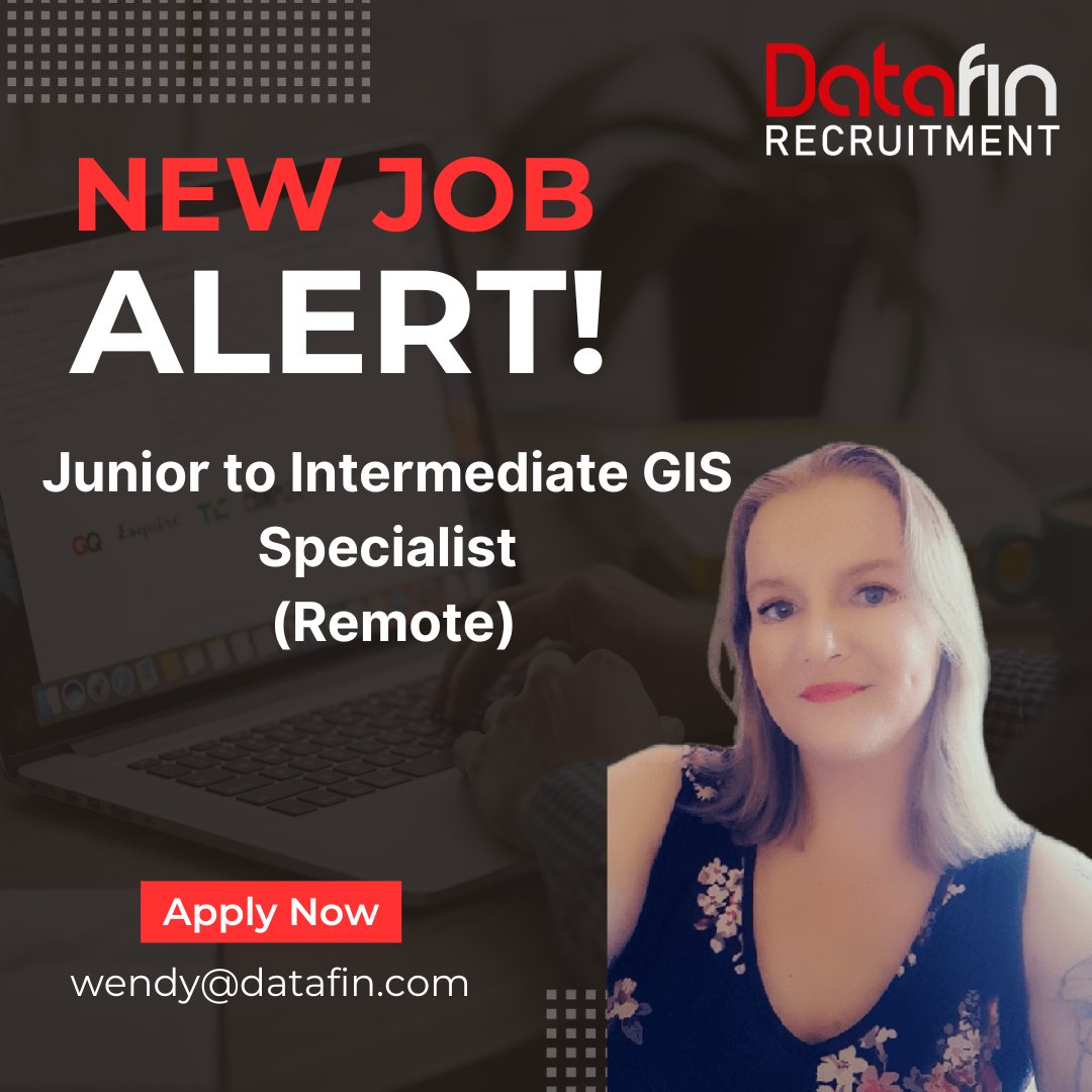 A dynamic GIS Specialist Company is seeking a Junior to Intermediate GIS Specialist to join their team.

Apply now:  datafin.com/job/junior-to-…

#GisSpecialist #Qgis #GeoServer #PostGis #Gdal #Ogr #DatafinRecruitment