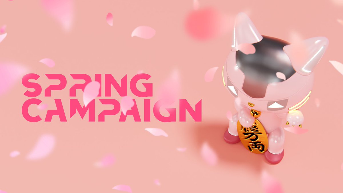 syfujapan's tweet photo. 🌸#SyFu Spring Giveaway🌸

決済データで育成するMANEKINEKO NFTを2名様にGiveaway！
今後予定されるNFTプレセールもお見逃しなく👀

✨#GALXE の簡易タスクをクリアしてMANEKINEKO NFTを獲得しよう！✨

✅GALXEで簡易タスクで応募
🔗 https://t.co/gZKhx4IZ1M
🎁抽選で2名様にMANEKINEKONFT

⏰72h

☟#SyFu プロジェクトとは☟

日本の"招き猫"をモチーフにしたMANEKINEKO NFTで、あなたのお買い物などによる経済貢献をデジタル資産に変換。日常の決済データでNFTを育成し、GameFi機能でトークンやNFTを獲得できる「育成型ゲーム」です🎮

アーリーステージに間に合う🚀
テストαアプリも公開されており、今後NFTのプレセール、トークンローンチを控えています🚀

WEBサイトからウェイティングリストに登録して完全招待制Discordへ急ぎましょう。
🌐WEBサイト: https://t.co/UUZWMyinWT
#SyFu @SyFuofficial　#Giveaway