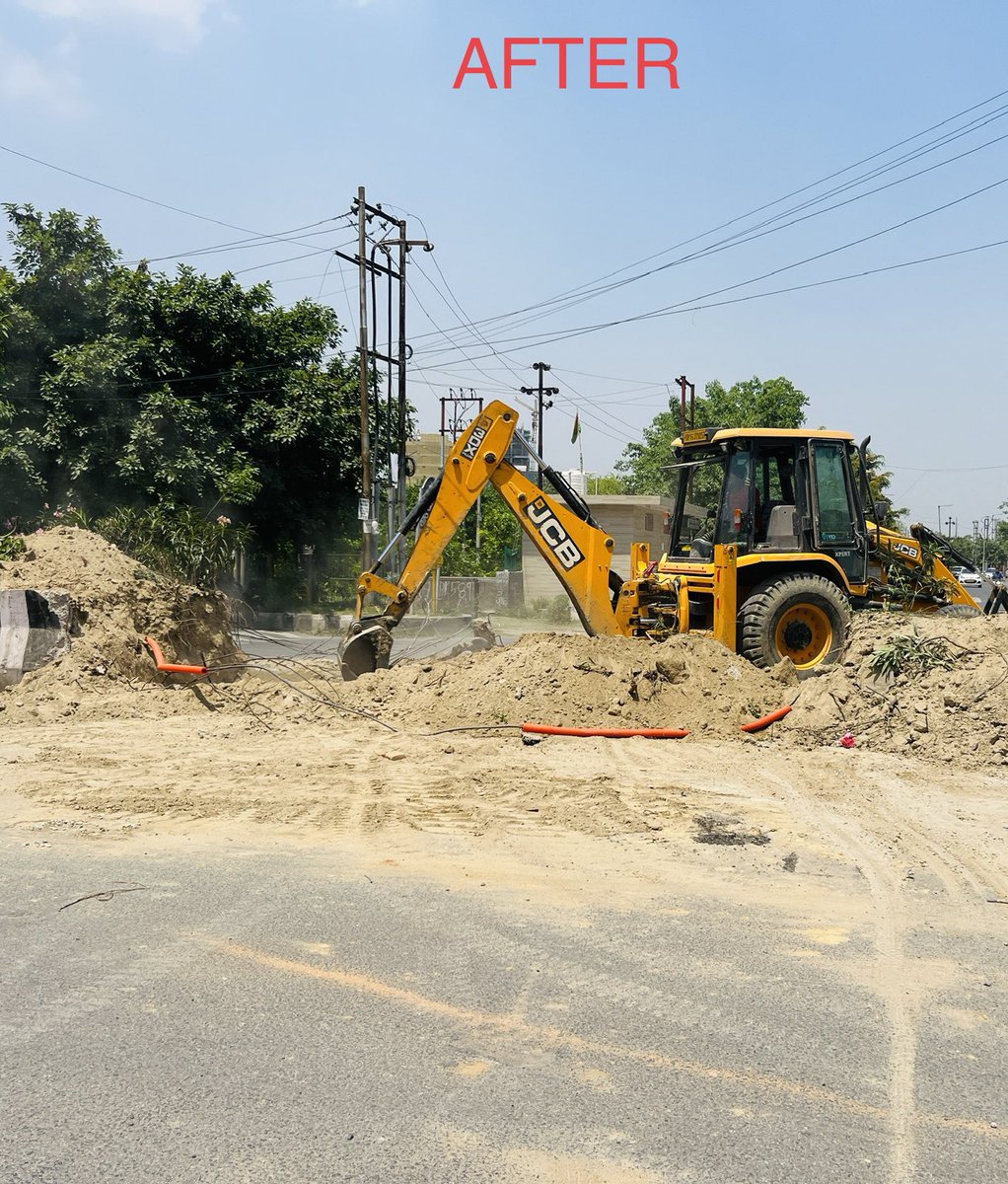 vikranttongad's tweet image. 🌳Noida #TreeCutting issue, #FIR 
lodged! 
The recent incident of cutting neem etc. trees in Noida Sec. 137 without NOC for a U-turn construction highlights the carelessness of Noida Authority's horticulture and civil departments. It's regrettable this occurred on #Earth Day.