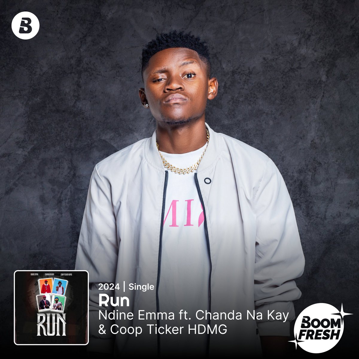 BOOMFRESH!🔥 New single #Run by @ndineemma ft. #ChandaNaKay & Coop Ticker HDMG is now going viral on Boomplay！🔁 Stream it on repeat: Boom.lnk.to/NdineEmmaRun ▶ #BoomFresh #NdineEmma #Boomplay #ChandaNaKay #CoopTickerHDMG