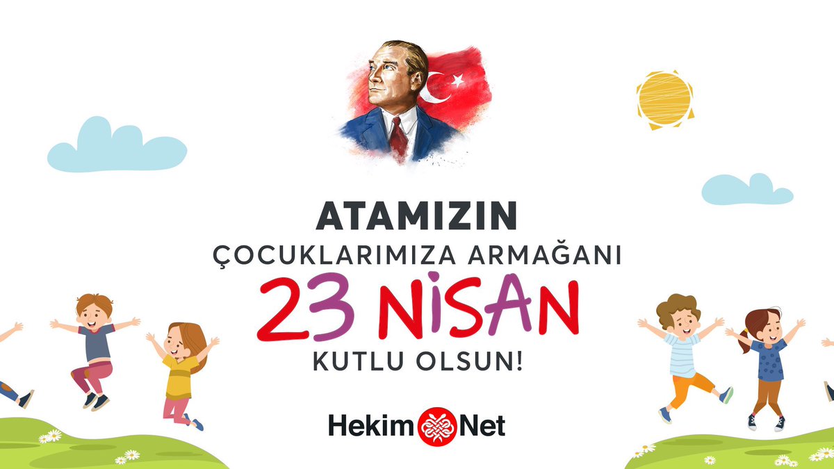 #23NisanUlusalEgemenlikveCocukBayramı 
kutlu olsun.