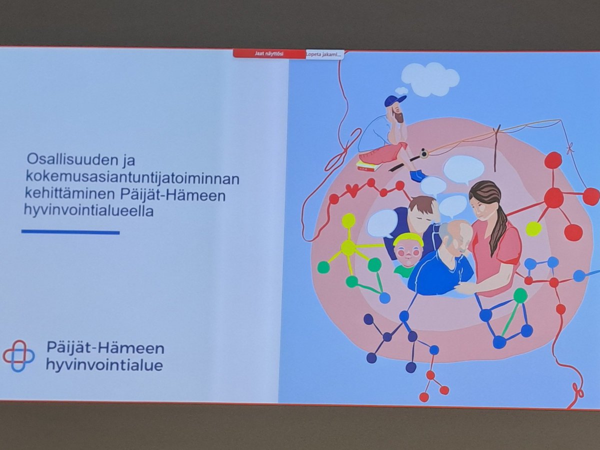 Kokemusasiantuntija ja- 
toimija päivässä tänään mietitään, miten tätä toimintaa voisi kehittää Päijät-Hämeessä. Tavoitteena saada meille kokemusasiantuntijapankki jatkossa. Mielenkiintoinen iltapäivä menossa.