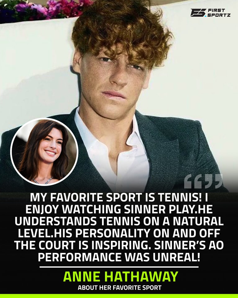 AO memories with Sinner's tennis magic!
#JannikSinner #tennis #tennisplayer #annehathaway