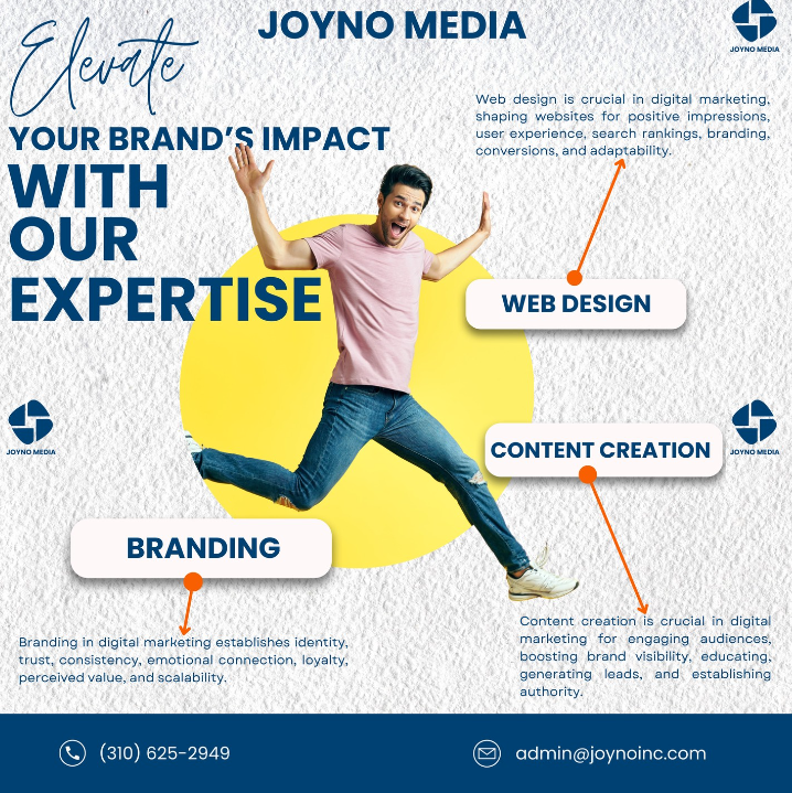 joynoinc's tweet photo. Don't just reach your audience, move them.
Our compelling digital advertising campaigns are designed to spark interest, drive engagement, and inspire action.
#joynomediamarketing #digitalmarketing2024 #marketingdigital #socialmediamarketingtips #joynoinc #joynomediamarketing https://t.co/fm5EIJZMyg