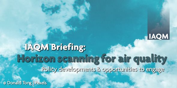 New analysis from the IAQM: horizon scanning for #airquality policy 🌫️💡 bit.ly/44jmYrT

Trends for key emissions are improving, but challenges remain, which has driven public interest and legal challenges. Find out more in the full briefing: