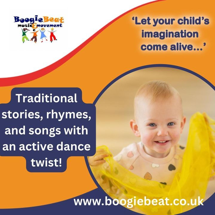Join us for lots of fun adventures- traditional stories, singing and dancing.

#earlyyearsactivities #franchiseopportunities #childrenclasses #preschoolactivities #childrensfranchise #beyourownboss #childrensactivityprovider #boogiebeat boogiebeat.co.uk/classes