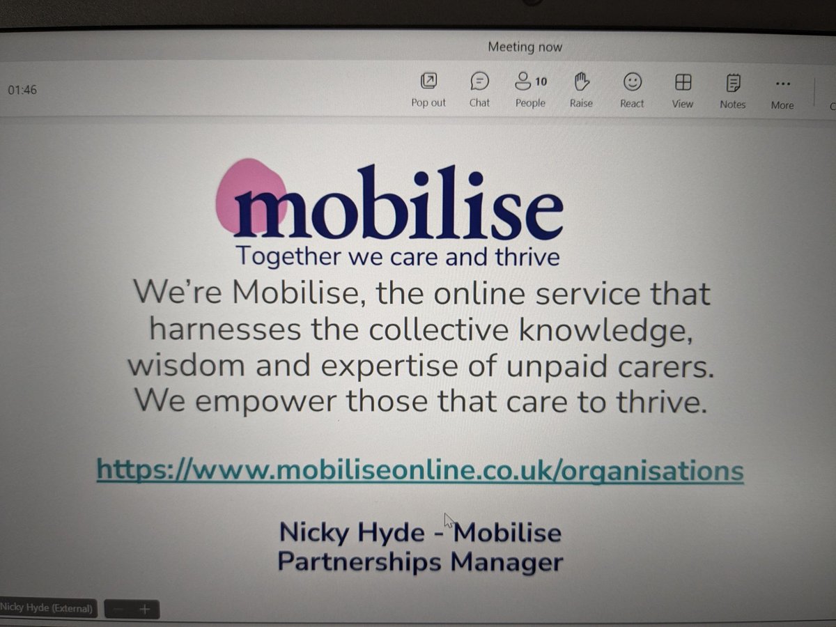 Delighted to be launching new partnership @MobiliseCare in @cshscp as part of our Carers Planning Group. Information, peer support and telephone support 7 days a week for carers @StirlingCarers @CentralCarers @StirlingCouncil @ClacksCouncil @NHSForthValley