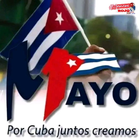 Con alegría, entusiasmo y colorido se alistan los trabajadores cubanos  para celebrar este venidero 1ro de Mayo el día Internacional de los Trabajadores. #IzquierdaLatina #CorazónRojo #PorCubaJuntosCreamos @DeZurdaTeam_ .