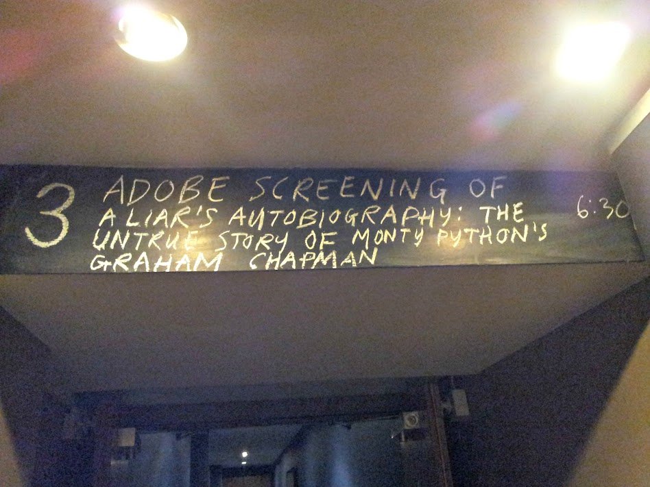 @PythonChapman I was hired to run the film's Twitter account for 3 months after its launch. It was such an honour! I also went to several screenings of the film. Wonderful memories. #LiarsAutobiography #GrahamChapman